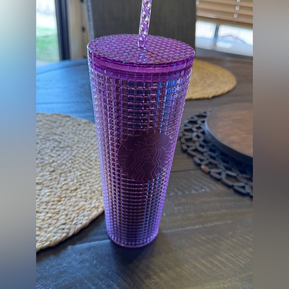 Starbucks Iridescent Purple-Pink Studded Tumbler - Picture 2 of 3